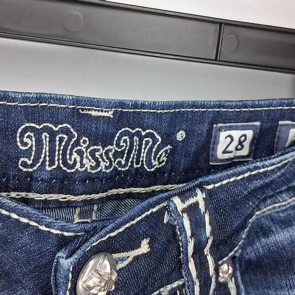 MISS ME DENIM CAPRI PANTS FTL-05-047 - Picture 6 of 7